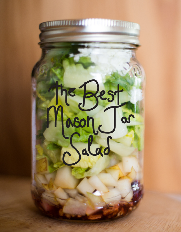 The Best Mason Jar Salad