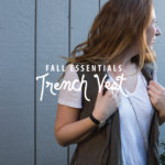 Fall Essentials: Trench Vest