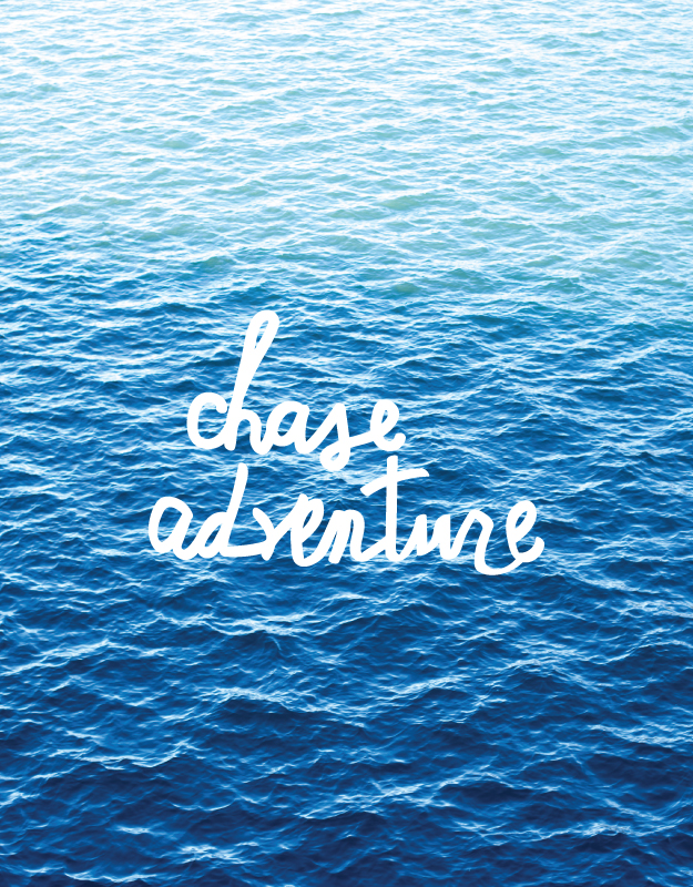 chasing adventure