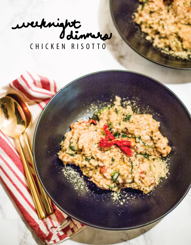 Weeknight Dinners: Chicken Risotto