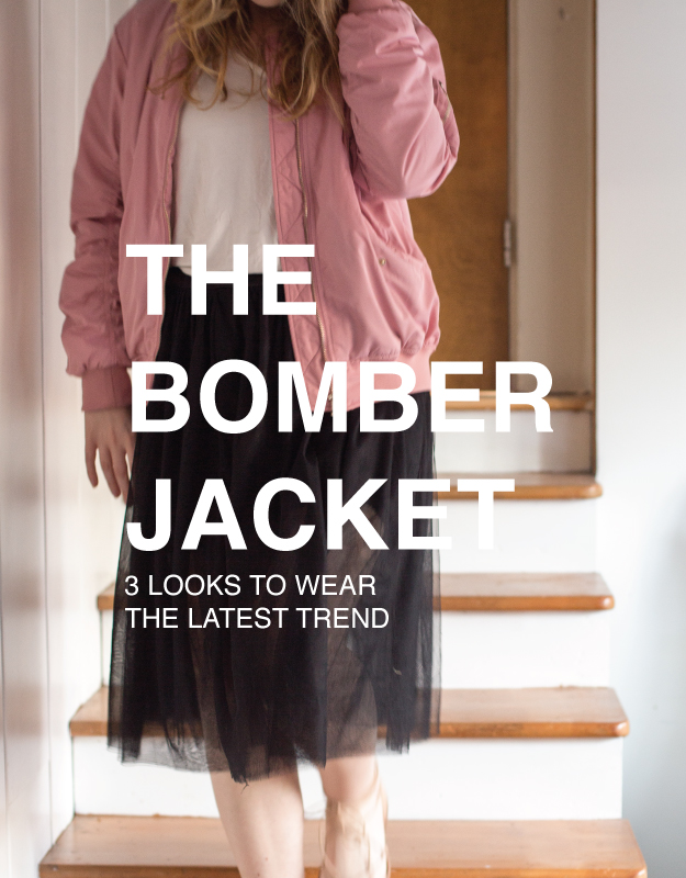 the bomber jacket 3 looks