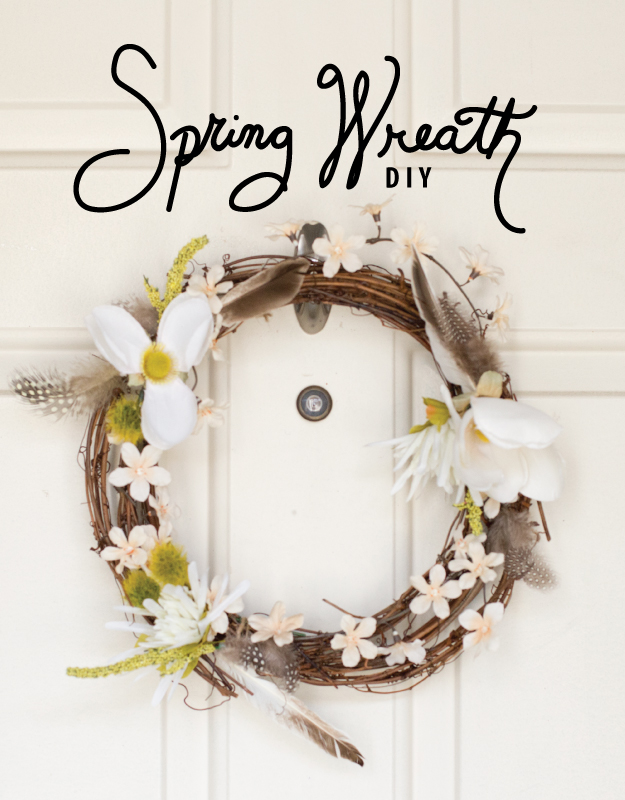 spring wreath diy