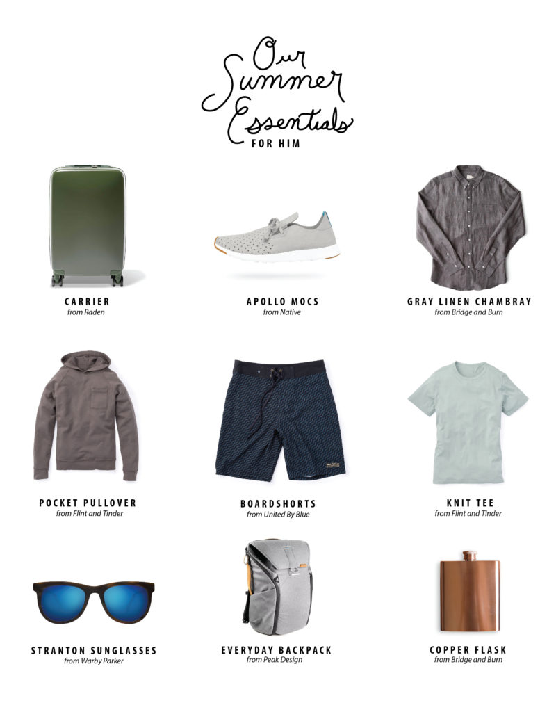 our summer essentials for her 2