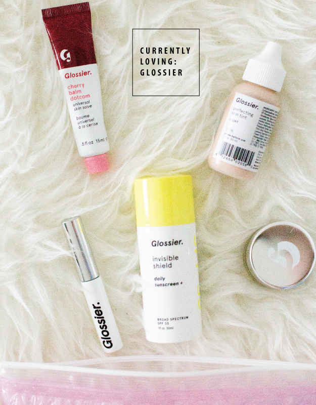 currently loving glossier