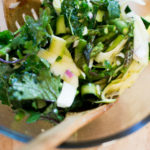 Zucchini Ribbons and Asparagus Salad