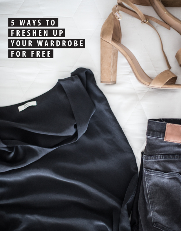 5 Ways to Freshen Up Your Wardrobe for Free