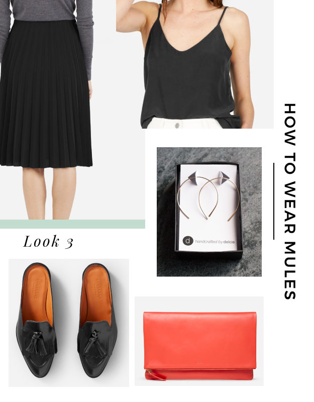 How To Wear Mules - Glisten and Grace