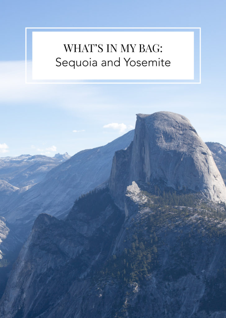 What’s In My Bag: Summer in Yosemite