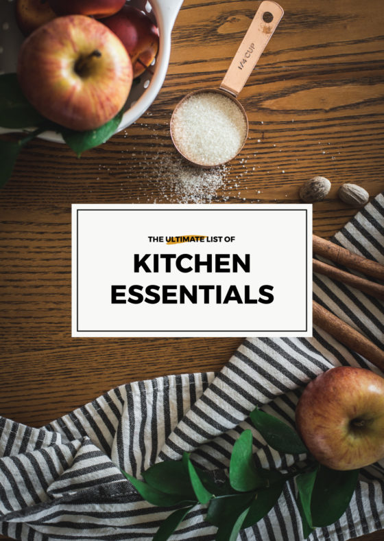The Ultimate List of Kitchen Essentials