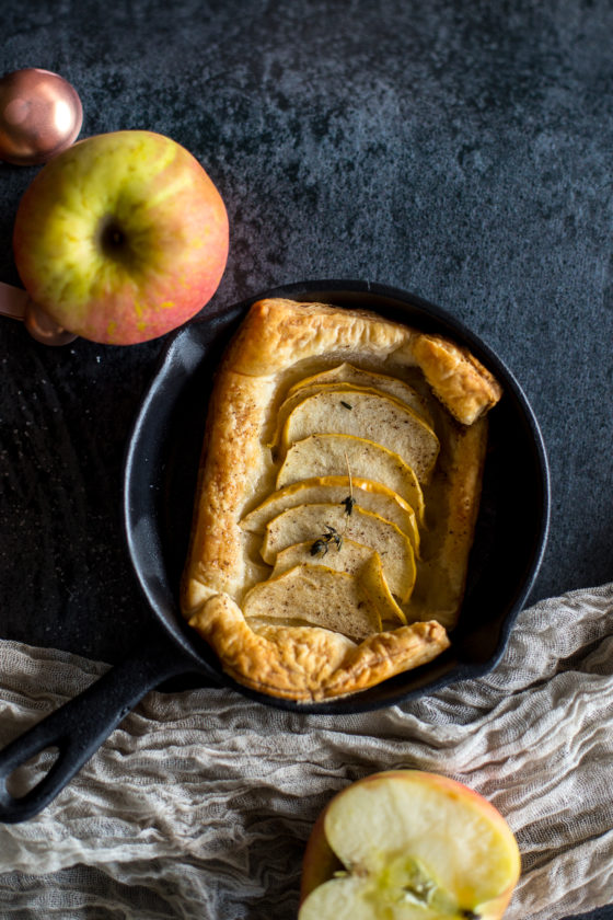 Apple Tarts with Thyme Brown Butter