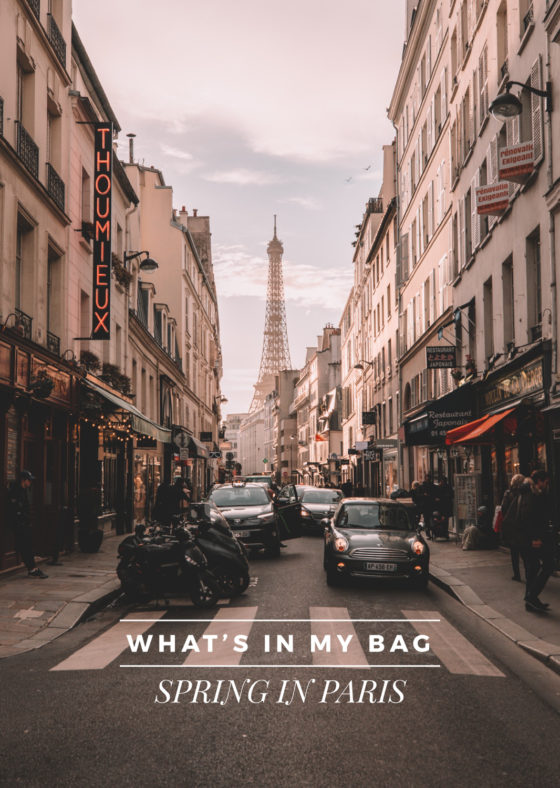 What’s In My Bag: Spring in Paris